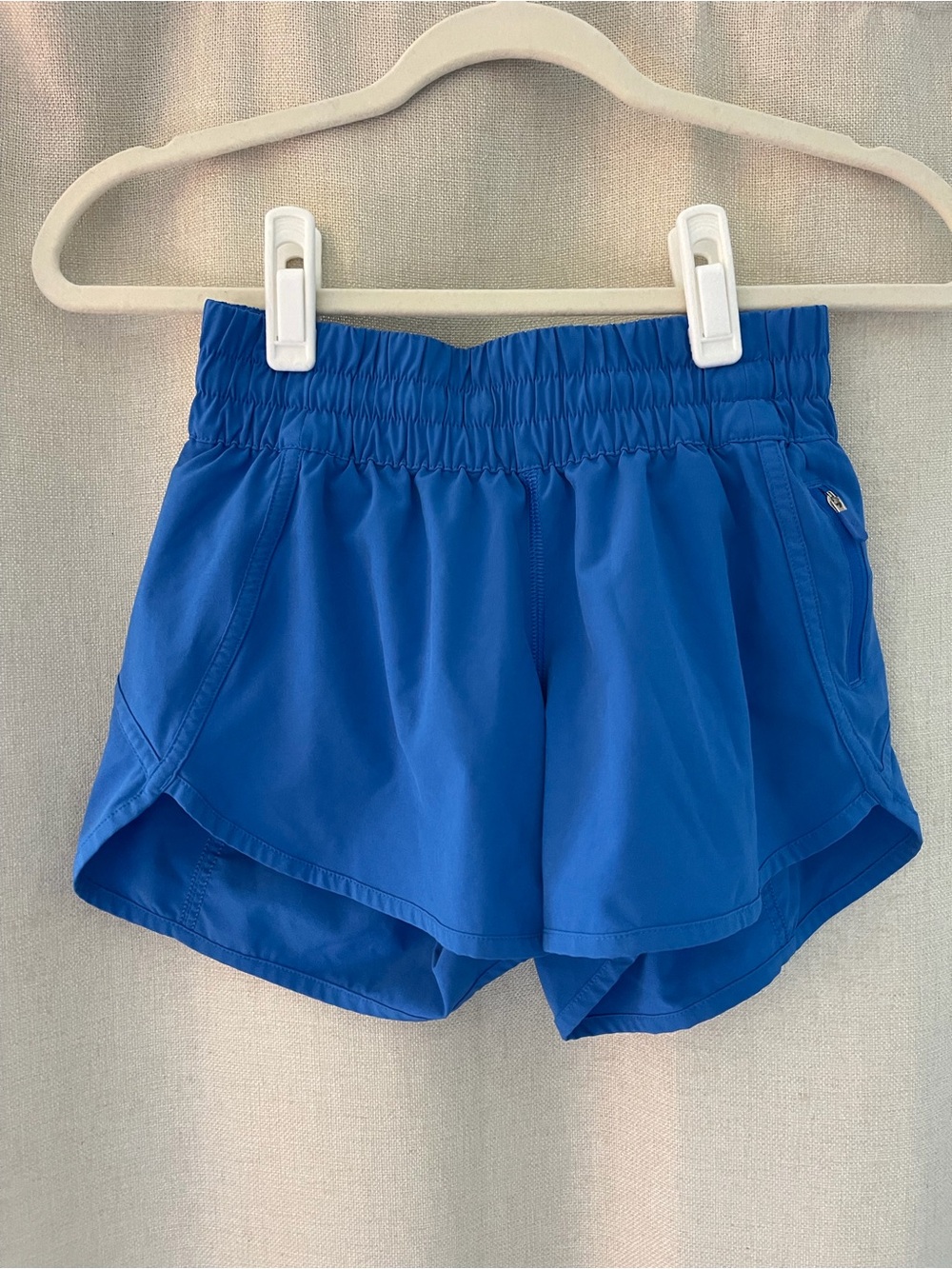 lululemon athletica Bright Blue Women's Athletic Shorts